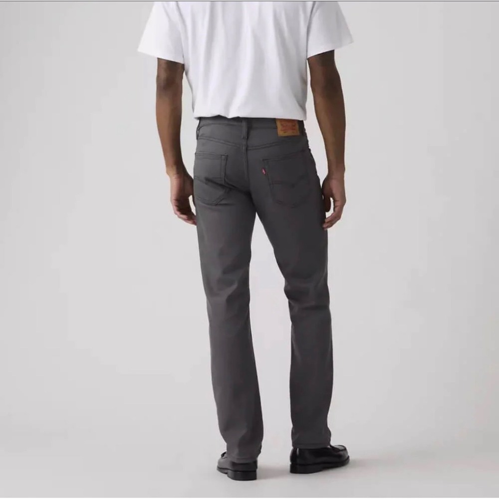 Levi's 511 Slim Fit Jeans Men 34x30 Charcoal Gray Denim Stretch Comfort Mid Rise - Picture 3 of 16